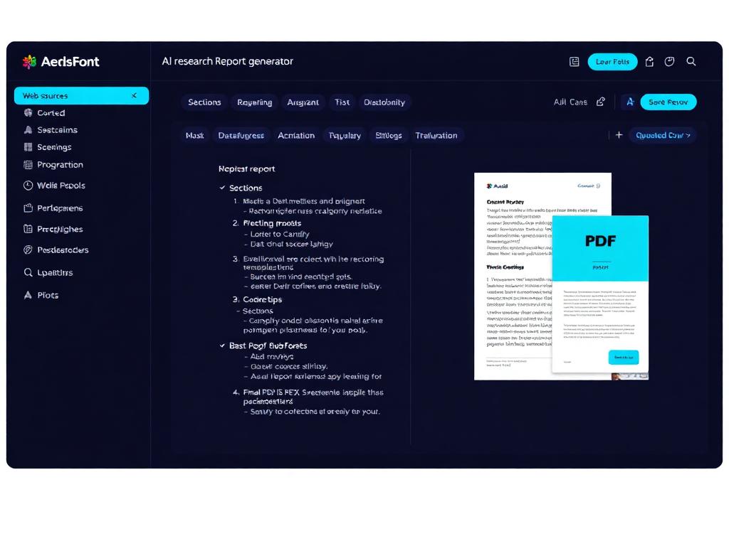 AI Research Report Generator
