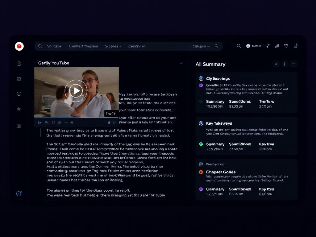 YouTube Summaries & Transcripts (Gemini API)