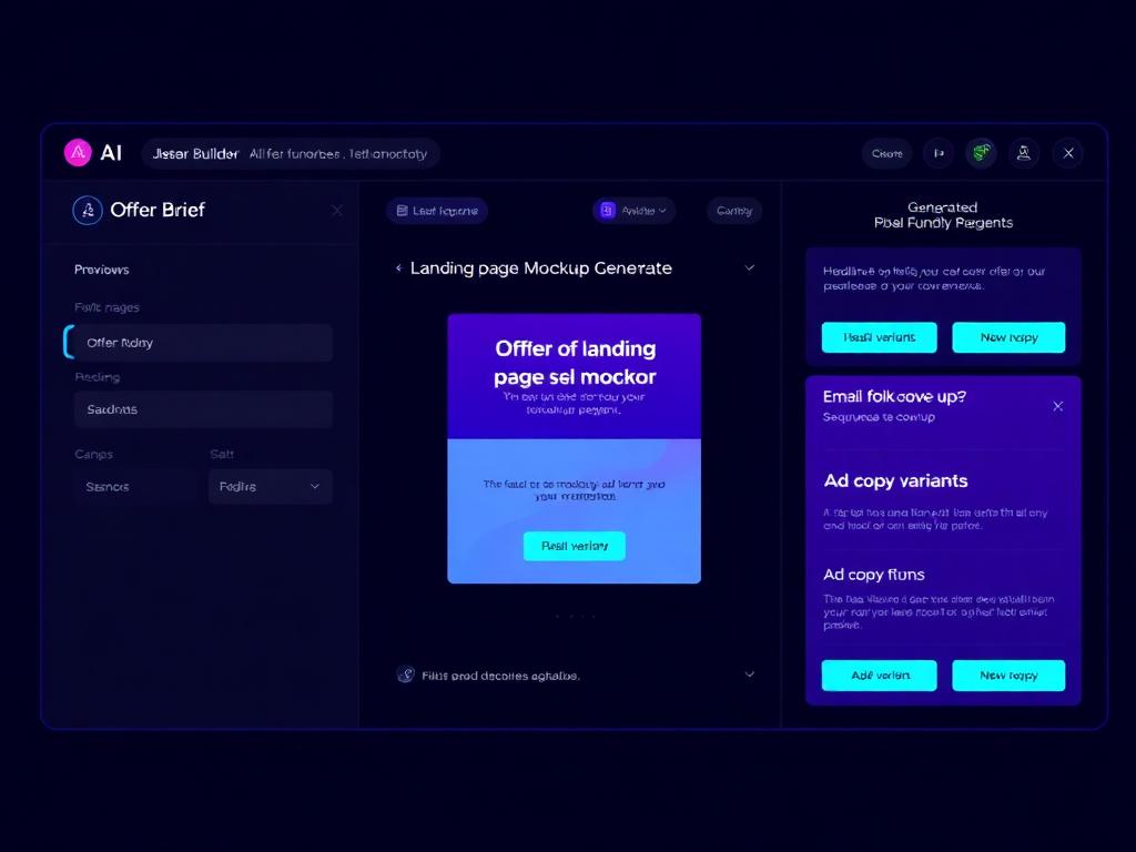 AI Funnel Builder (Landing Pages + Copy)